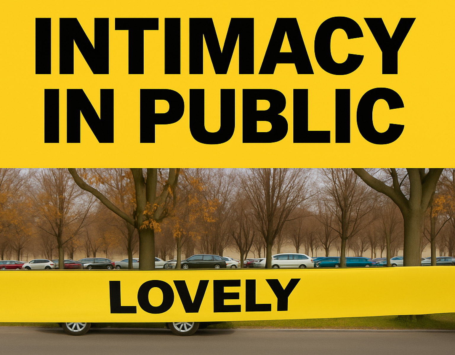 Intimacy In Public Poster Kopi