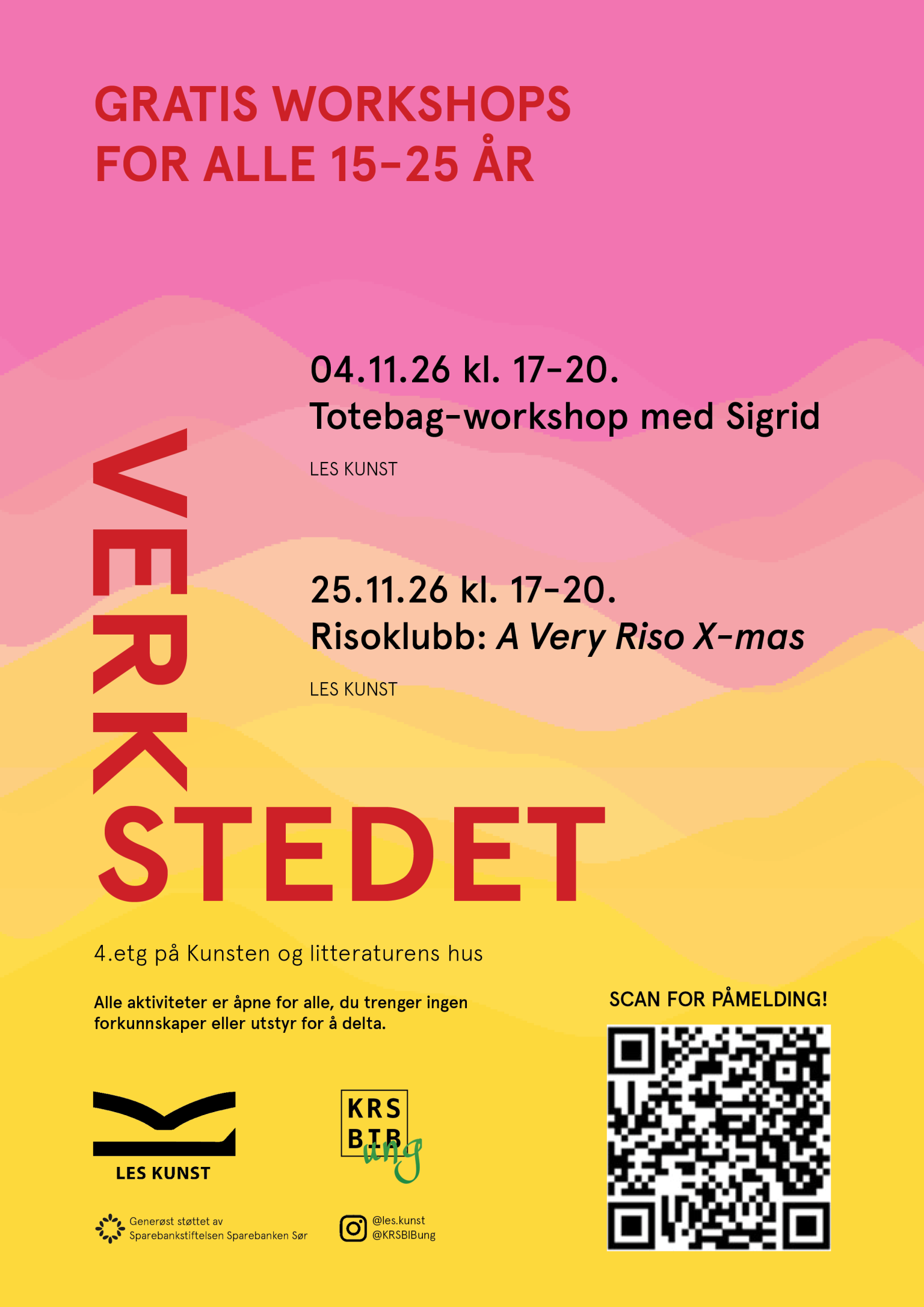 Nettside Siste Halvdel Hostprogram